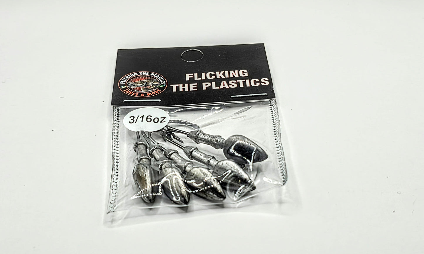 FTP JIG HEAD 5 Grams 3/16oz - Flicking The Plastics