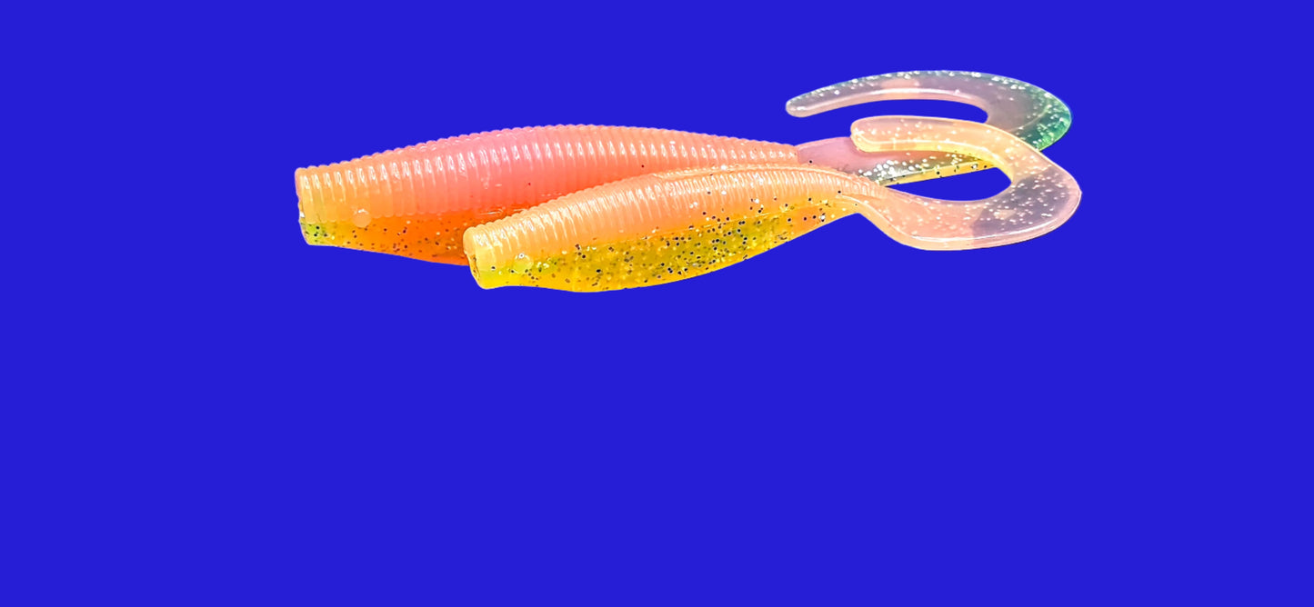 FTP CHIEF CURL TAIL GRUB - REEF CANDY