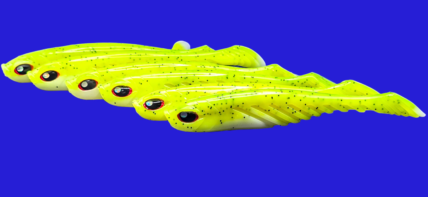 FTP STRIKER PADDLE TAIL - FLURO