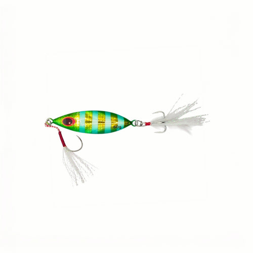 APEX METAL JIG - GREEN - Flicking The Plastics