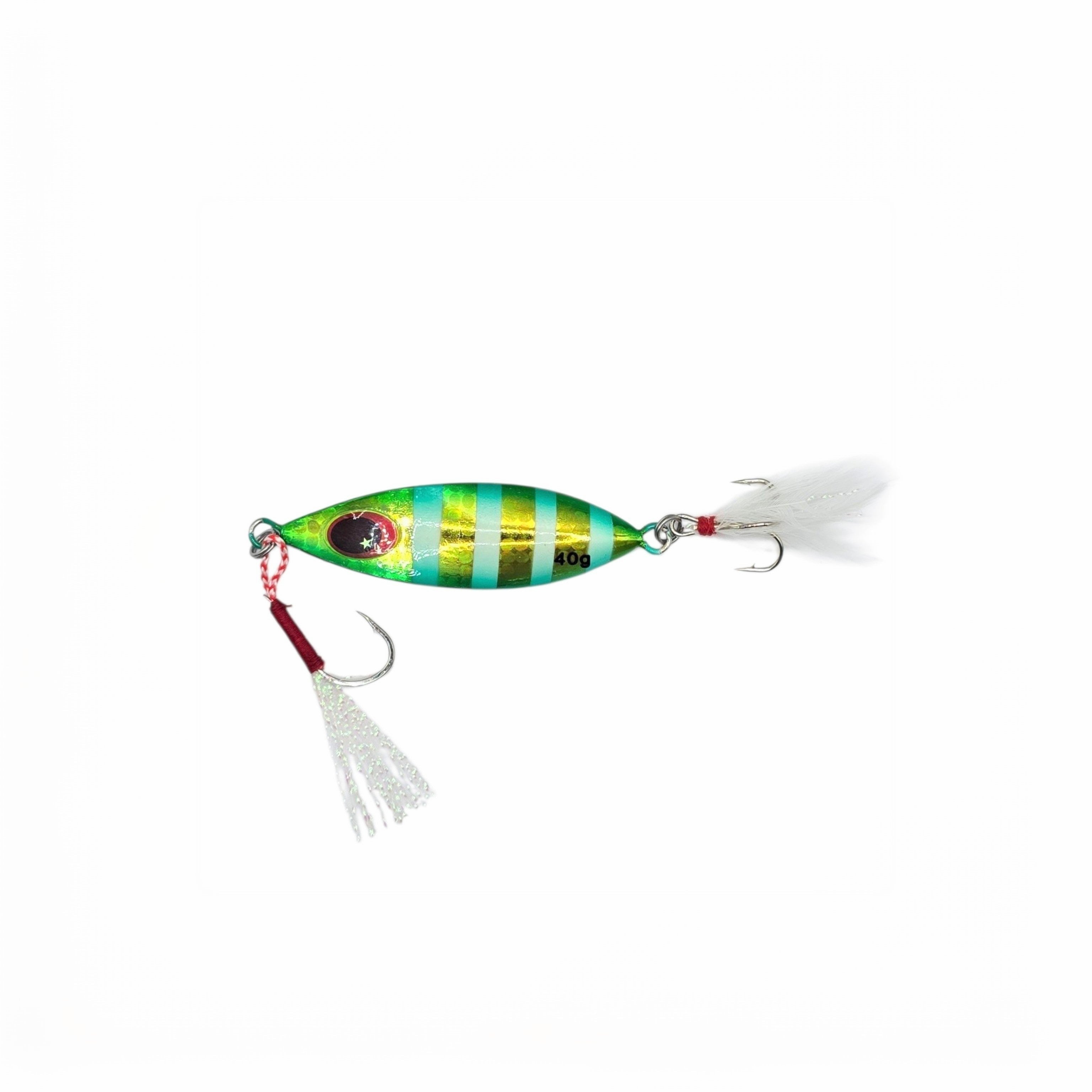 APEX METAL JIG - GREEN - Flicking The Plastics