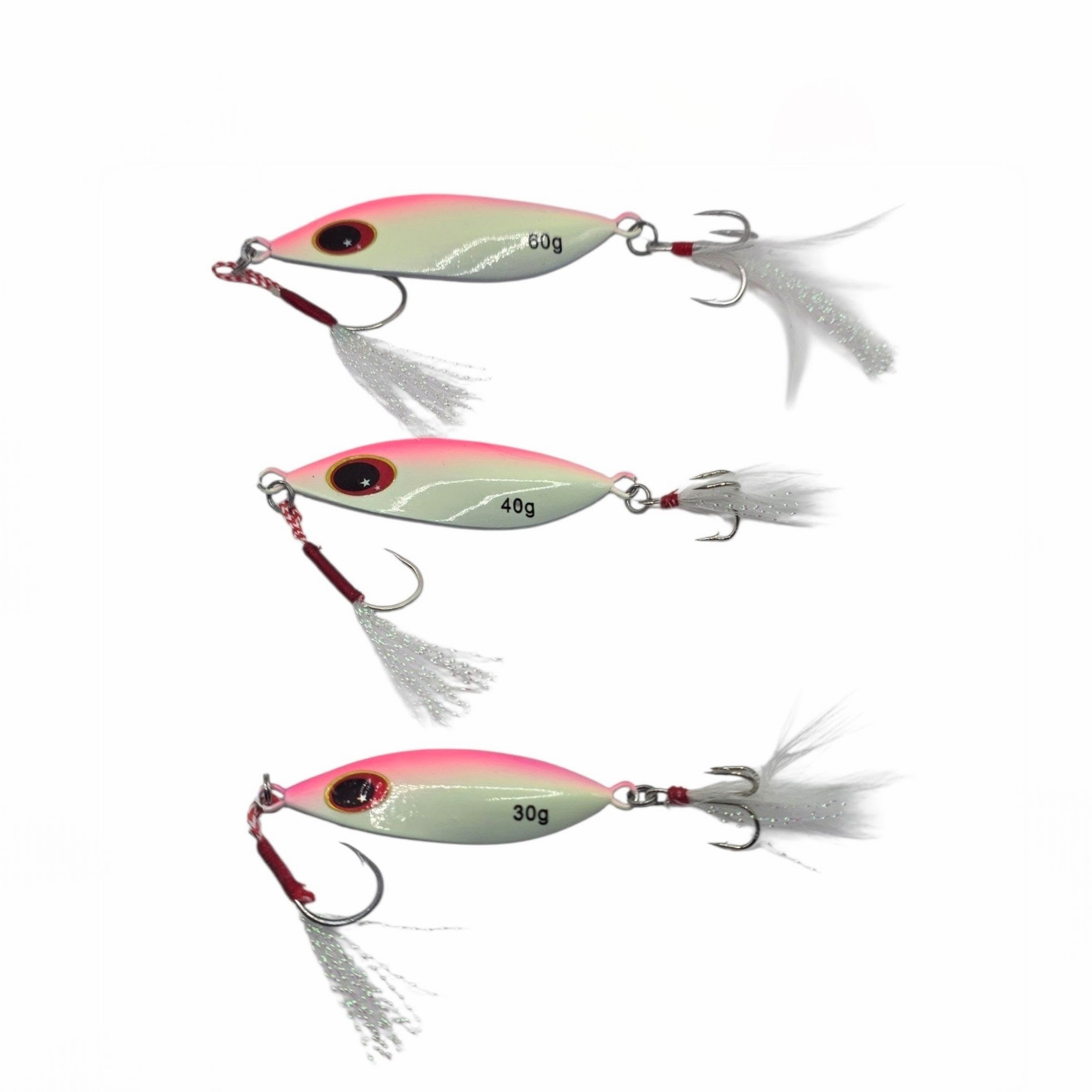 APEX METAL JIG - PINK - Flicking The Plastics