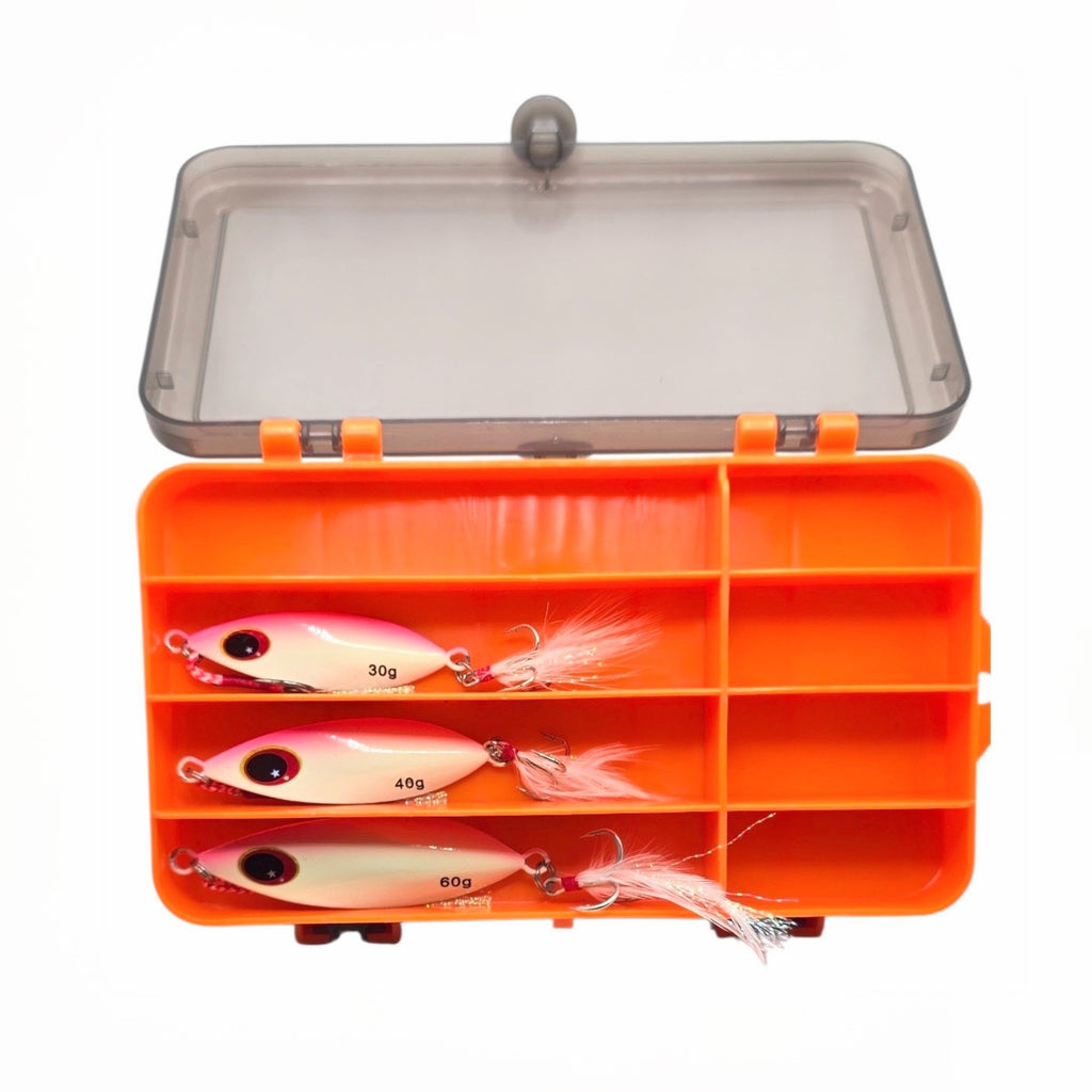 APEX METAL JIG - PINK - Flicking The Plastics