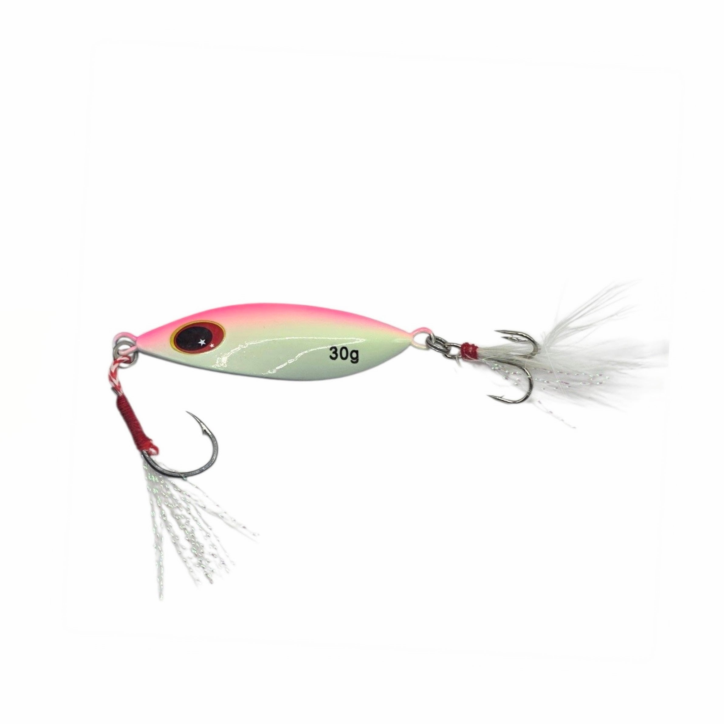 APEX METAL JIG - PINK - Flicking The Plastics