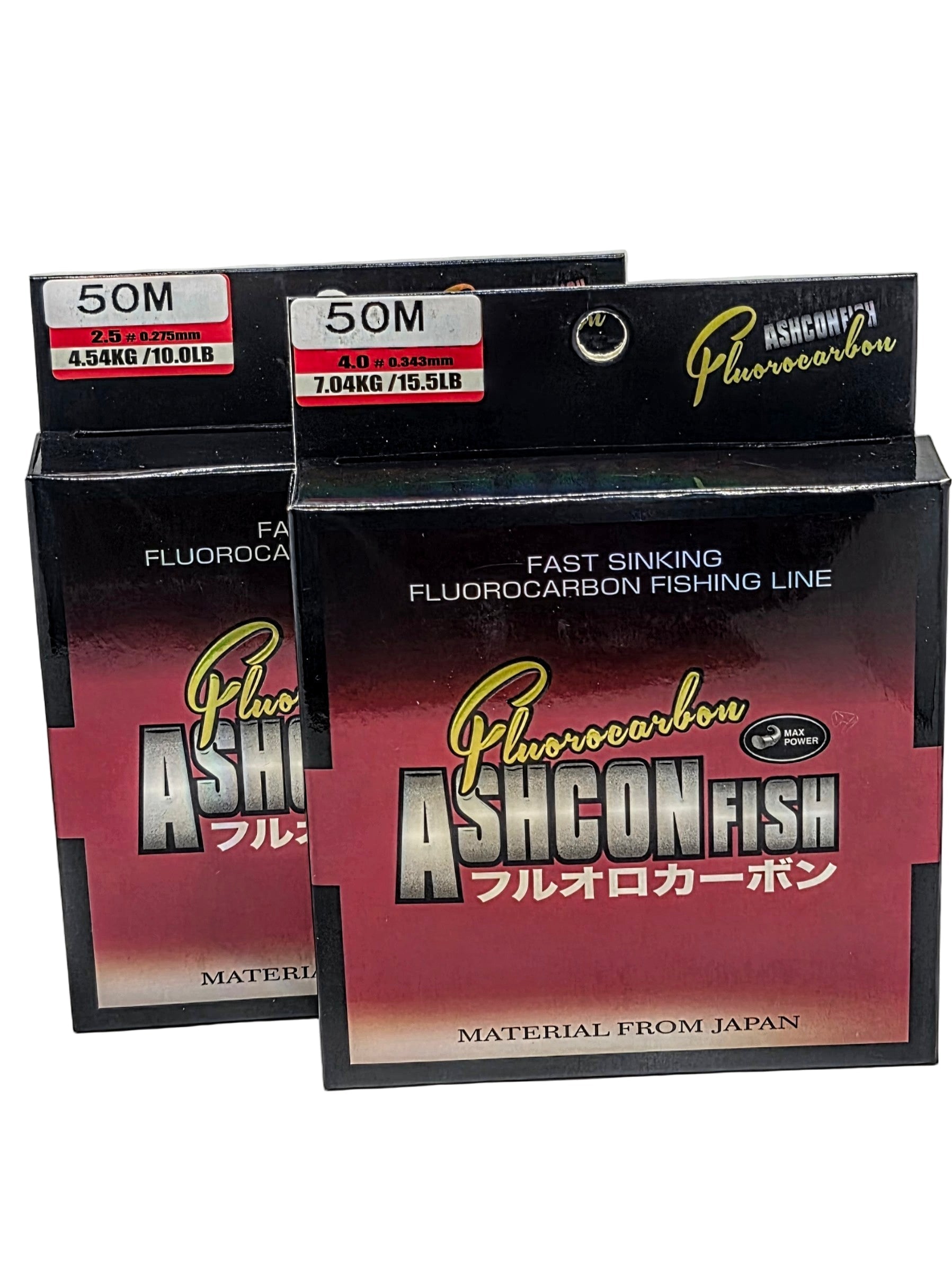 Ashconfish Fluro Carbon 15lb 50m - Flicking The Plastics