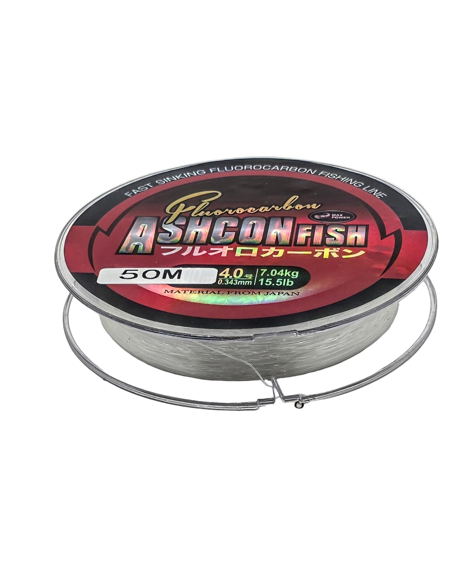 Ashconfish Fluro Carbon 15lb 50m - Flicking The Plastics