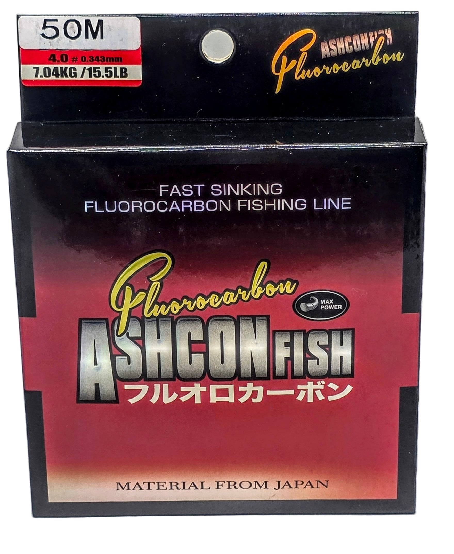 Ashconfish Fluro Carbon 15lb 50m - Flicking The Plastics