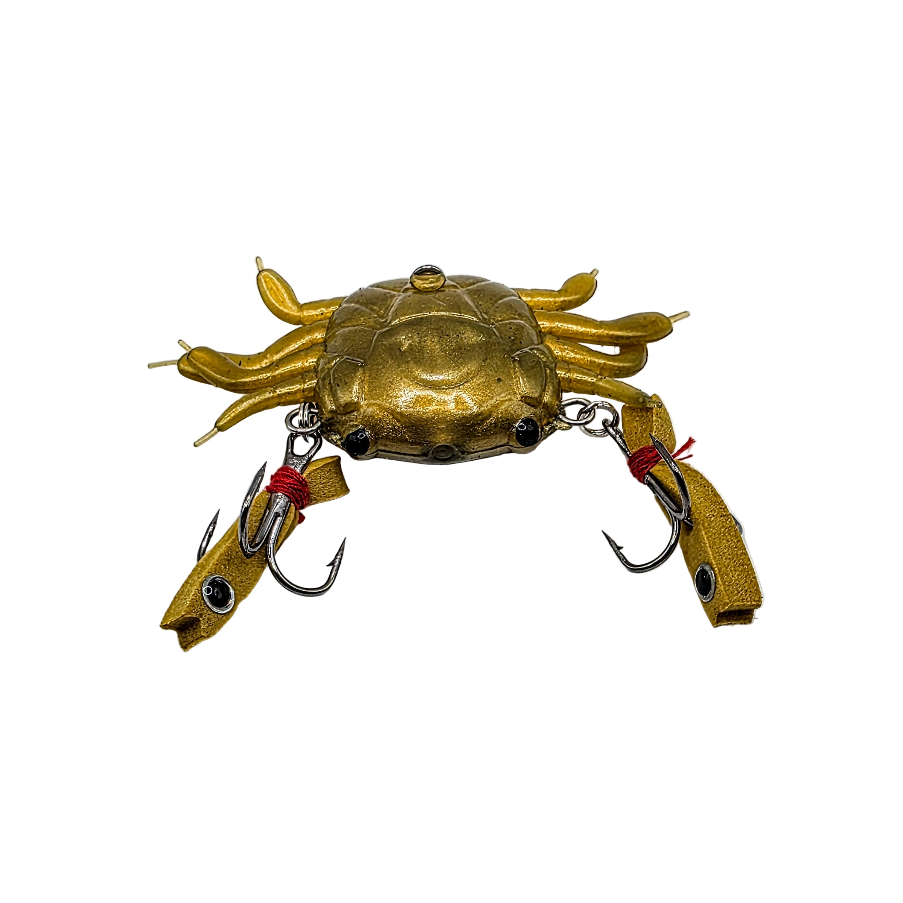 FTP BATTLE CRAB GOLD LARGE - Flicking The Plastics