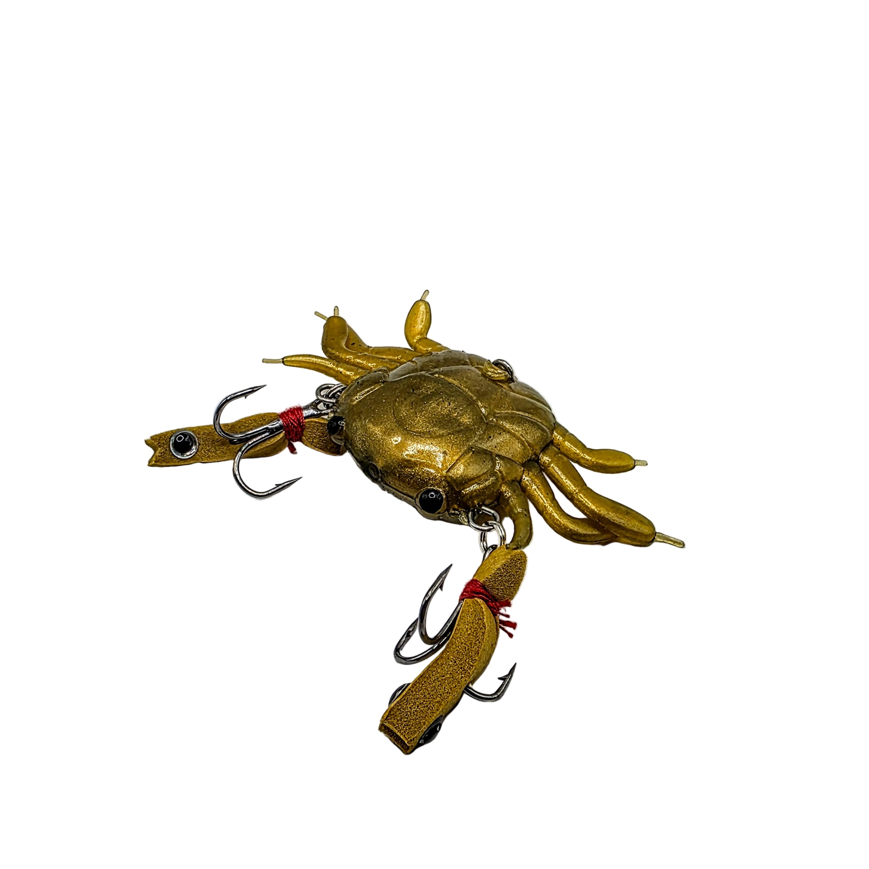 FTP BATTLE CRAB GOLD LARGE - Flicking The Plastics