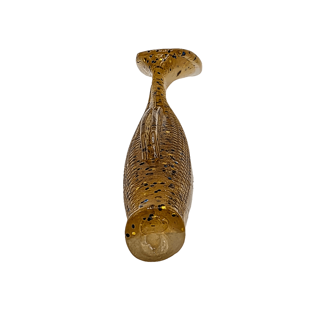 FTP BLAZE PADDLE TAIL SOFT PLASTIC - GOLD - Flicking The Plastics