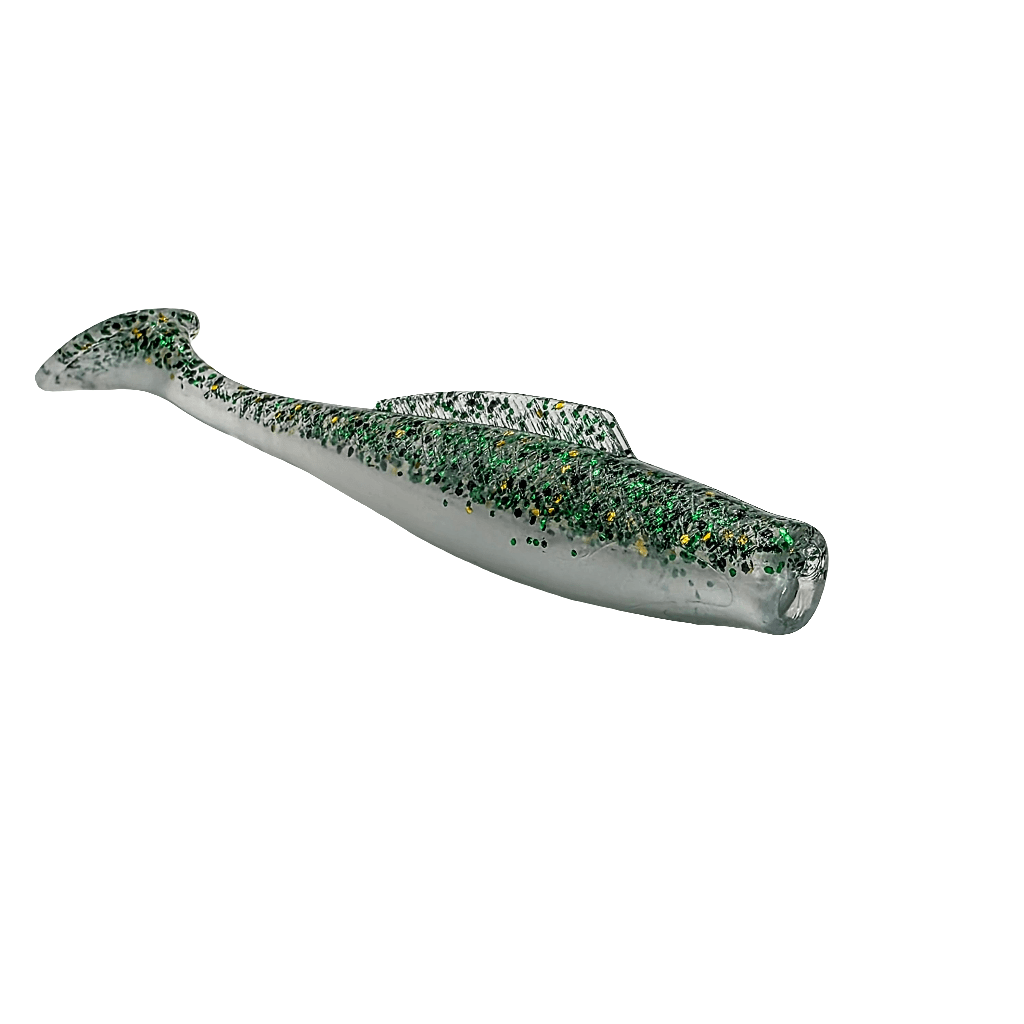 FTP BLAZE PADDLE TAIL SOFT PLASTIC - OPAL - Flicking The Plastics