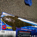FTP BLAZE PADDLE TAIL SOFT PLASTIC - OPAL - Flicking The Plastics