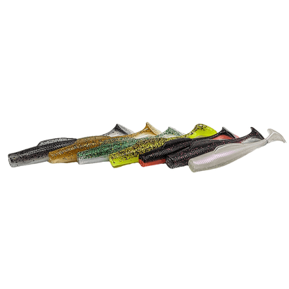 FTP BLAZE PADDLE TAIL SOFT PLASTIC - OPAL - Flicking The Plastics