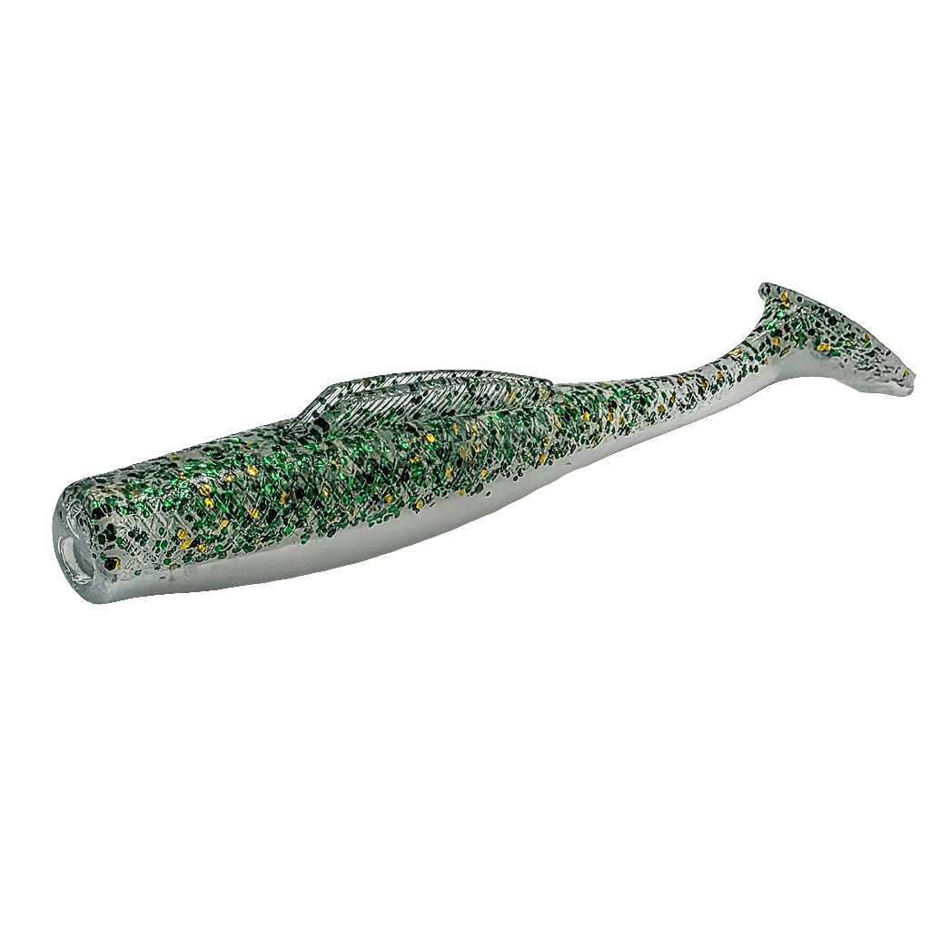 FTP BLAZE PADDLE TAIL SOFT PLASTIC - OPAL - Flicking The Plastics