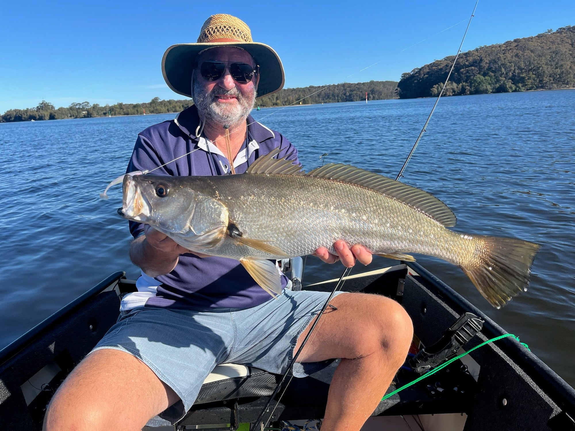 FTP BLAZE PADDLE TAIL SOFT PLASTIC - OPAL - Flicking The Plastics