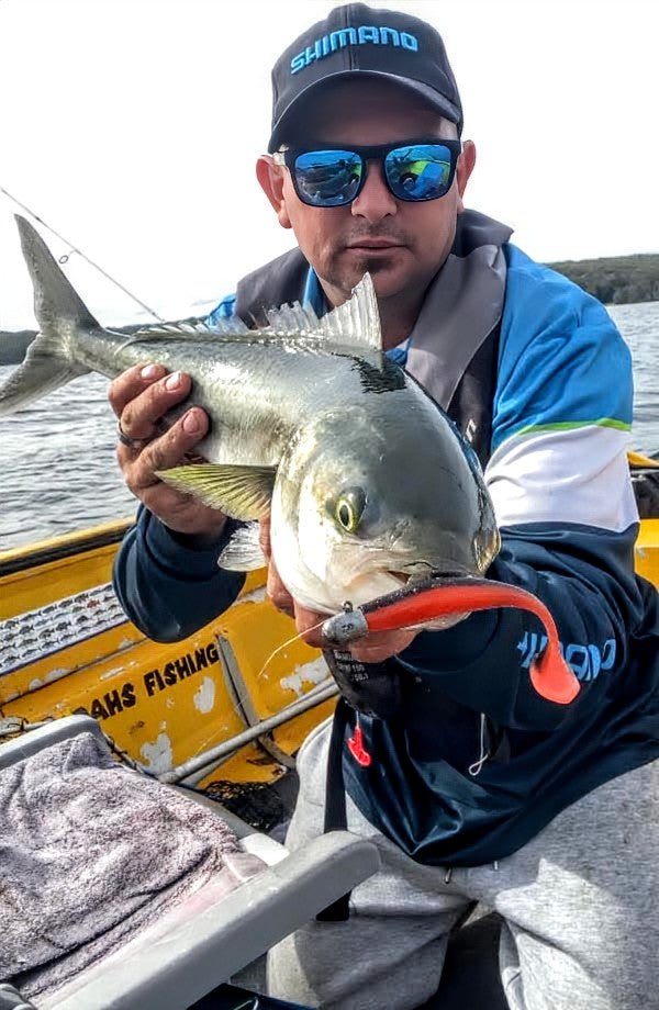 FTP BLAZE PADDLE TAIL SOFT PLASTIC - OPAL - Flicking The Plastics