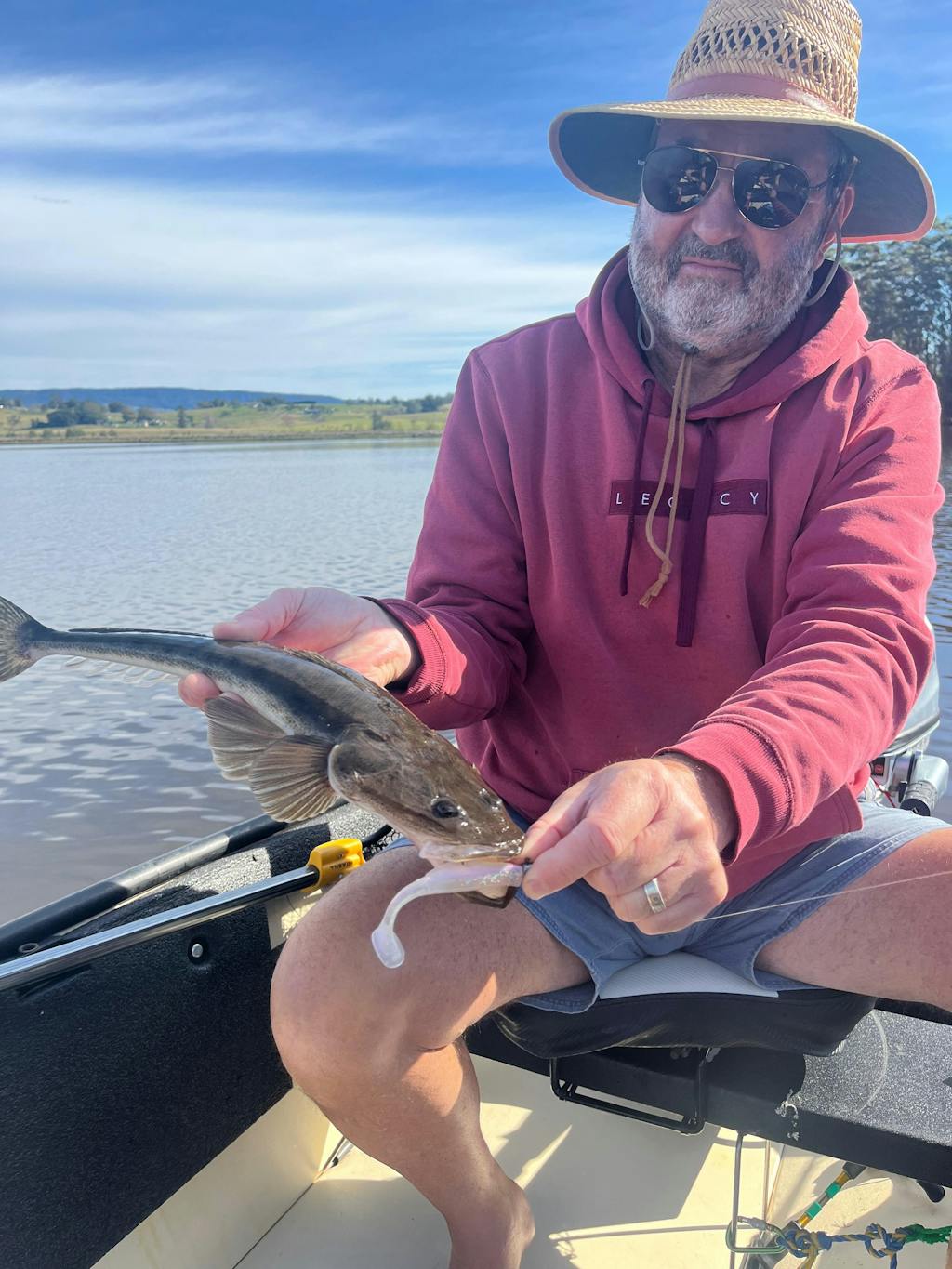 FTP BLAZE PADDLE TAIL SOFT PLASTIC - OPAL - Flicking The Plastics