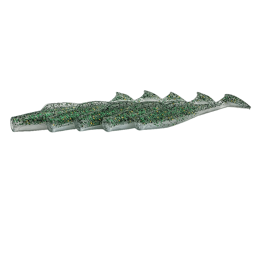 FTP BLAZE PADDLE TAIL SOFT PLASTIC - OPAL - Flicking The Plastics