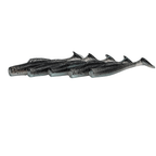 FTP BLAZE PADDLE TAIL SOFT PLASTIC - PHANTOM - Flicking The Plastics