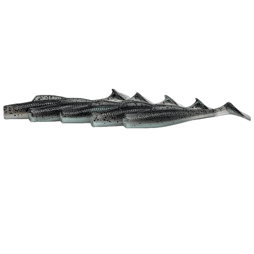 FTP BLAZE PADDLE TAIL SOFT PLASTIC - PHANTOM - Flicking The Plastics