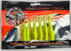 FTP BLAZE PADDLE TAIL SOFT PLASTIC - RISER - Flicking The Plastics