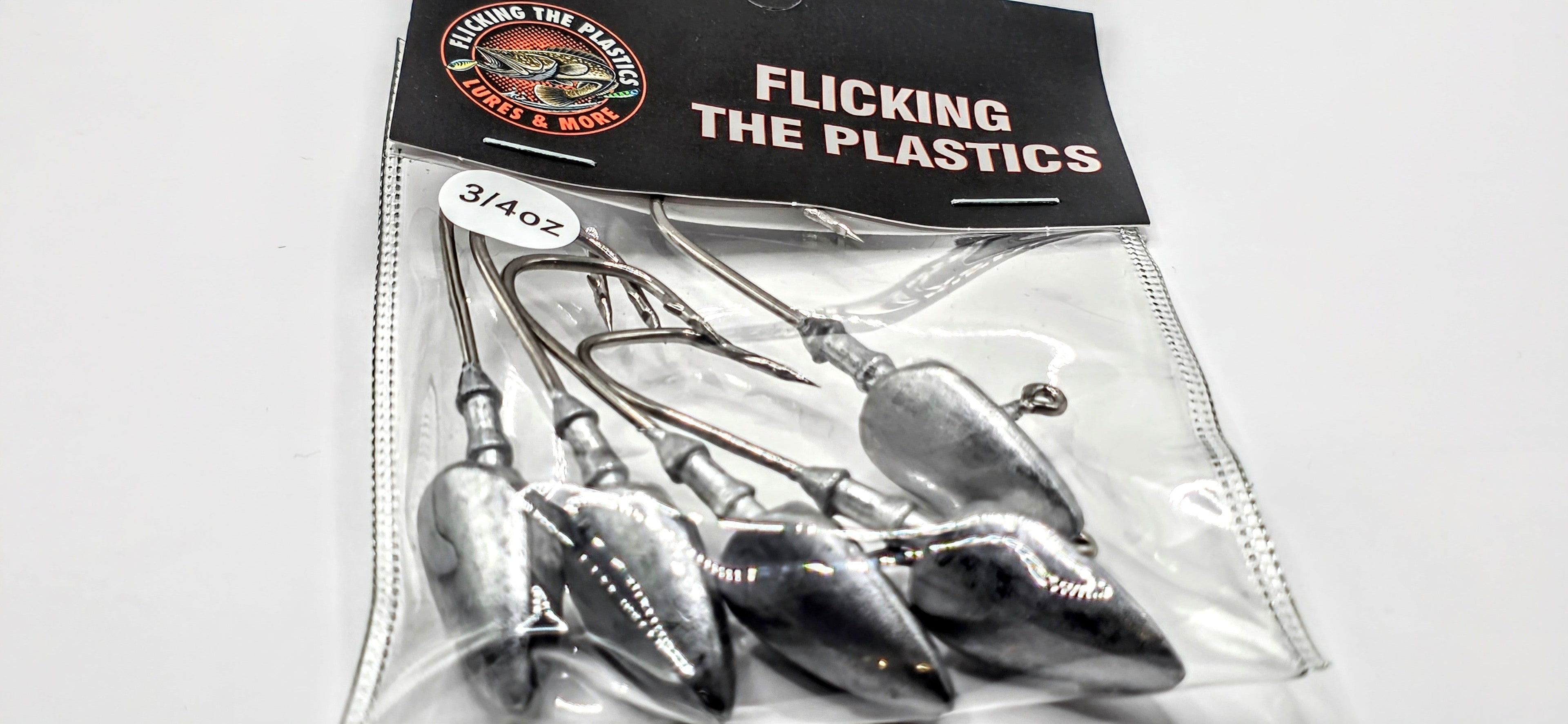 FTP JIG HEADS 21 Grams 3/4oz - Flicking The Plastics