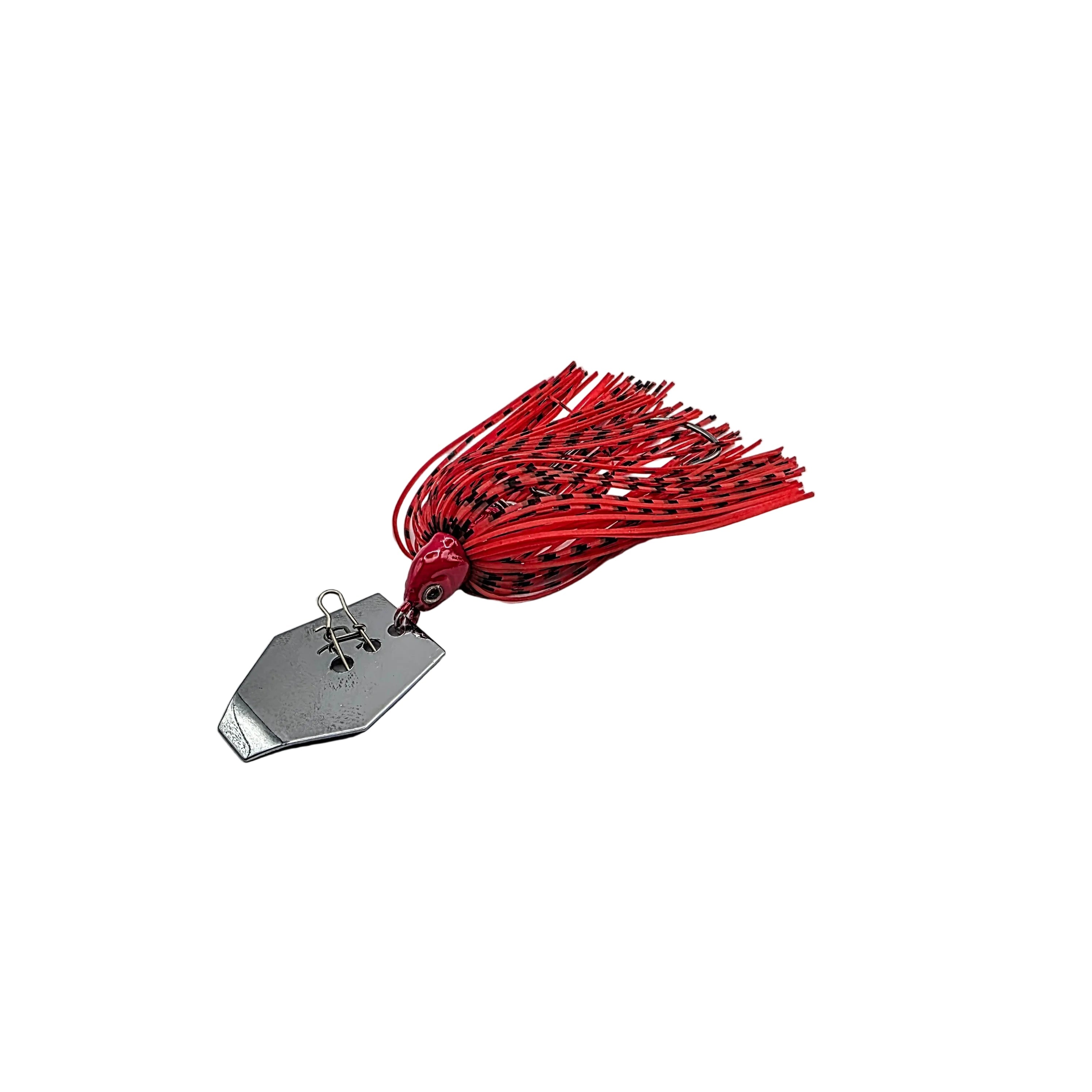 FTP PULSE CHATTERBAIT RED - Flicking The Plastics