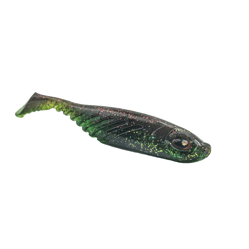 FTP STRIKER SOFT PLASTIC PADDLE TAIL - DRAGON - Flicking The Plastics