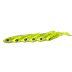 FTP STRIKER SOFT PLASTIC PADDLE TAIL - FLURO - Flicking The Plastics