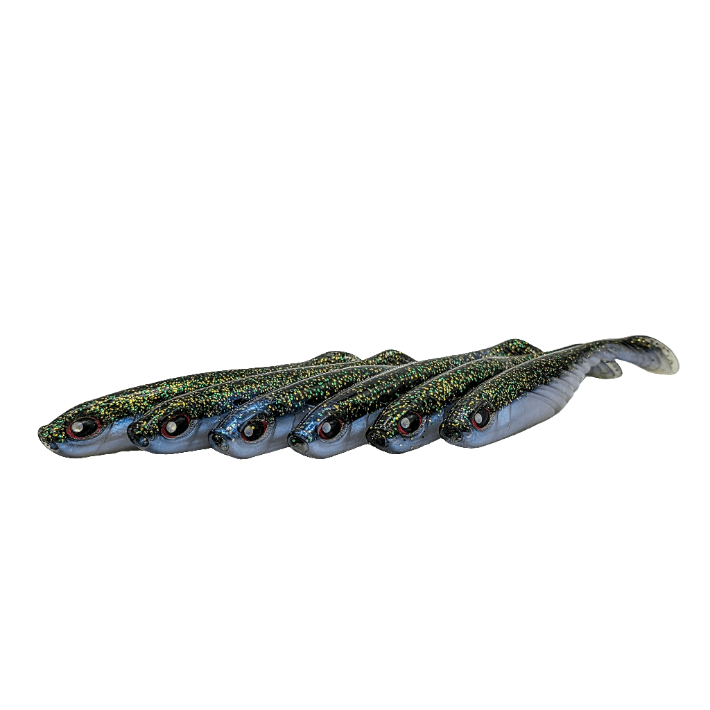 FTP STRIKER SOFT PLASTIC PADDLE TAIL - GEM - Flicking The Plastics