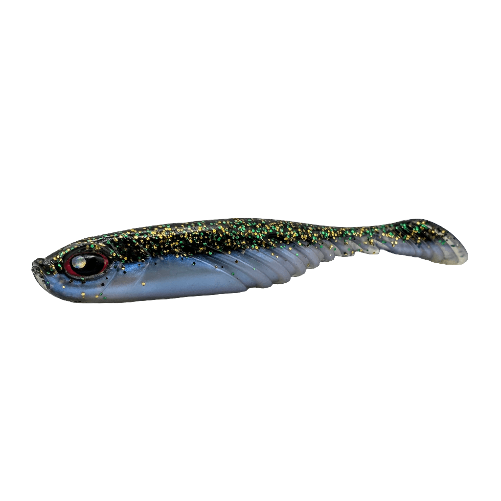 FTP STRIKER SOFT PLASTIC PADDLE TAIL - GEM - Flicking The Plastics
