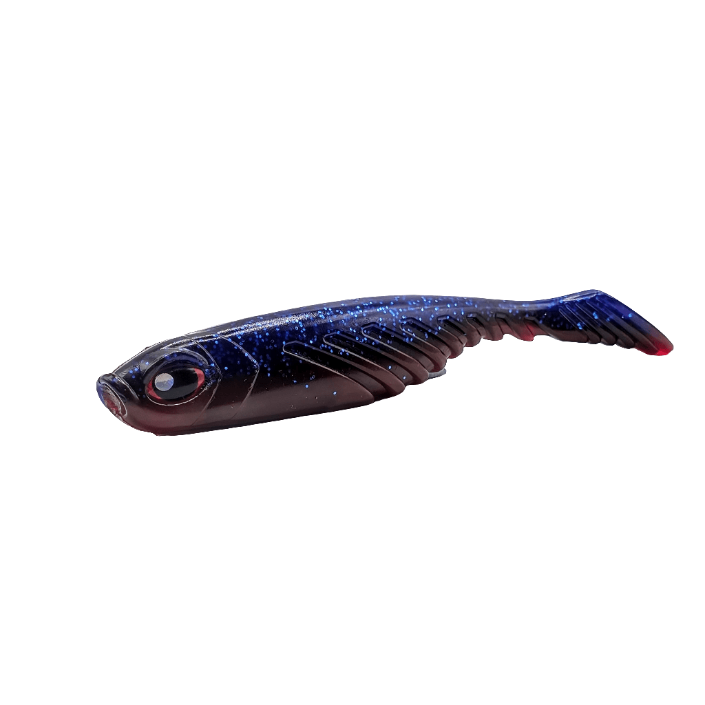 FTP STRIKER SOFT PLASTIC PADDLE TAIL - KINGHT - Flicking The Plastics