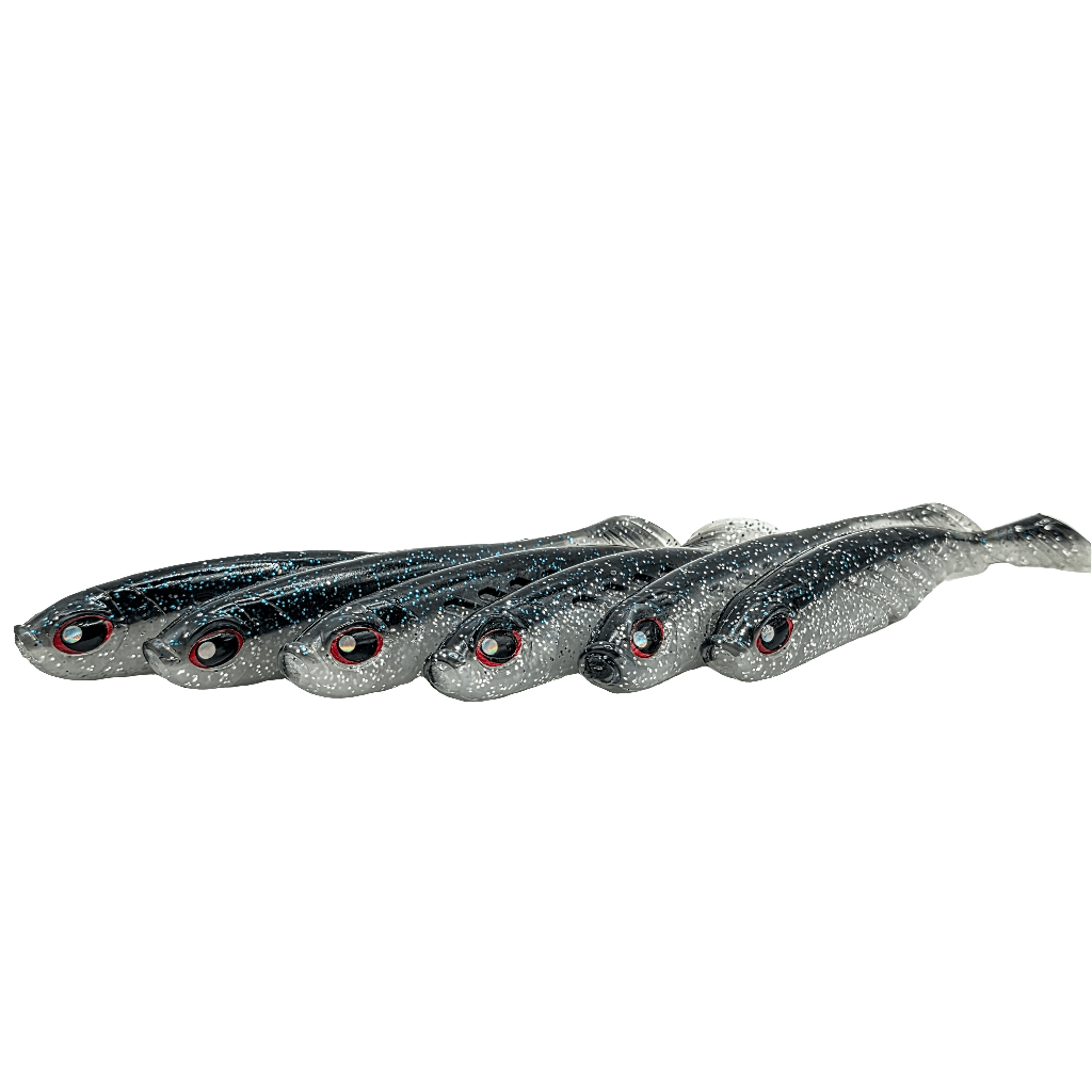 FTP STRIKER SOFT PLASTIC PADDLE TAIL - WAVE - Flicking The Plastics