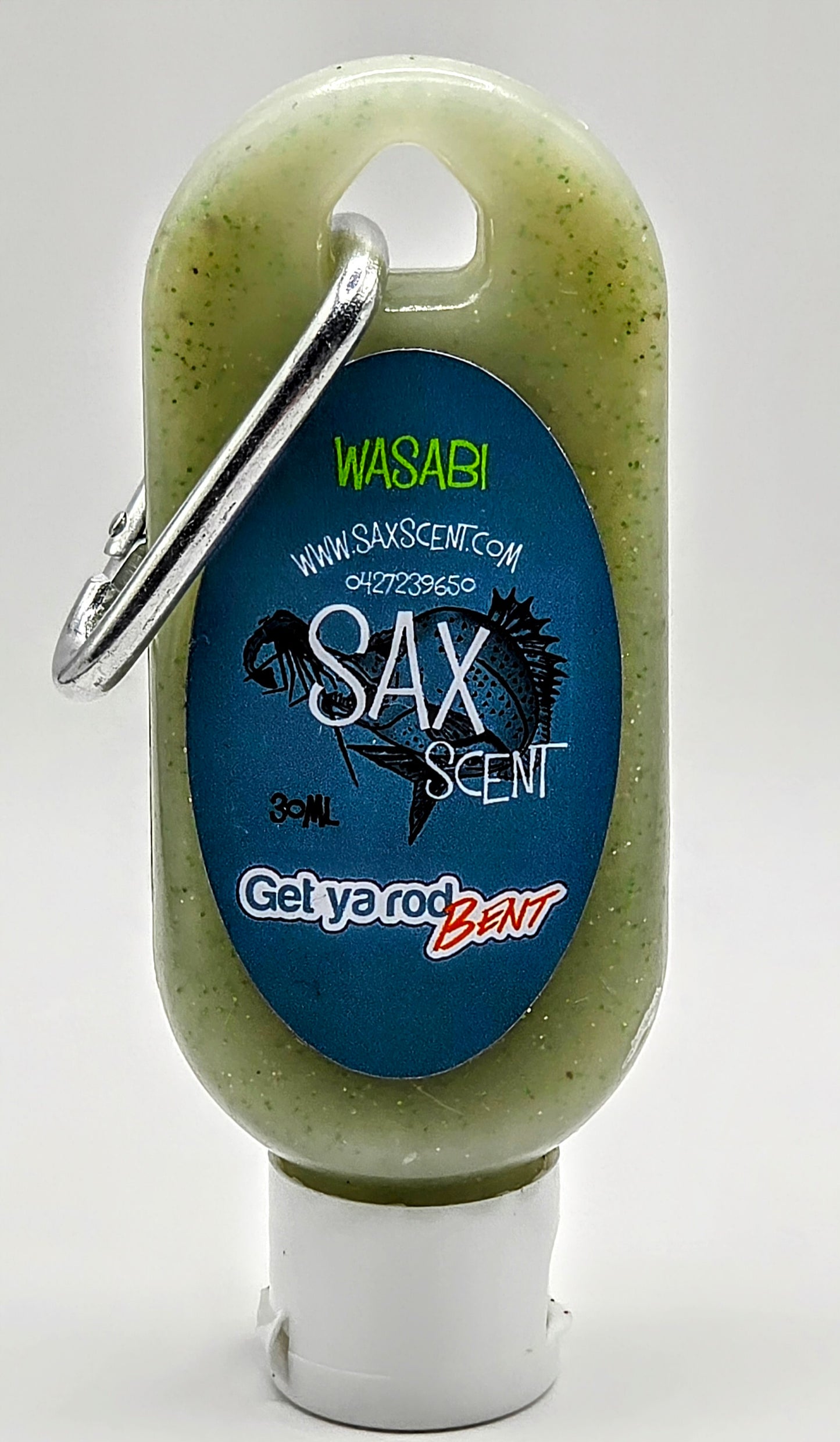 SAX SCENT Wasabi 30 ml squeeze tube with Carabiner