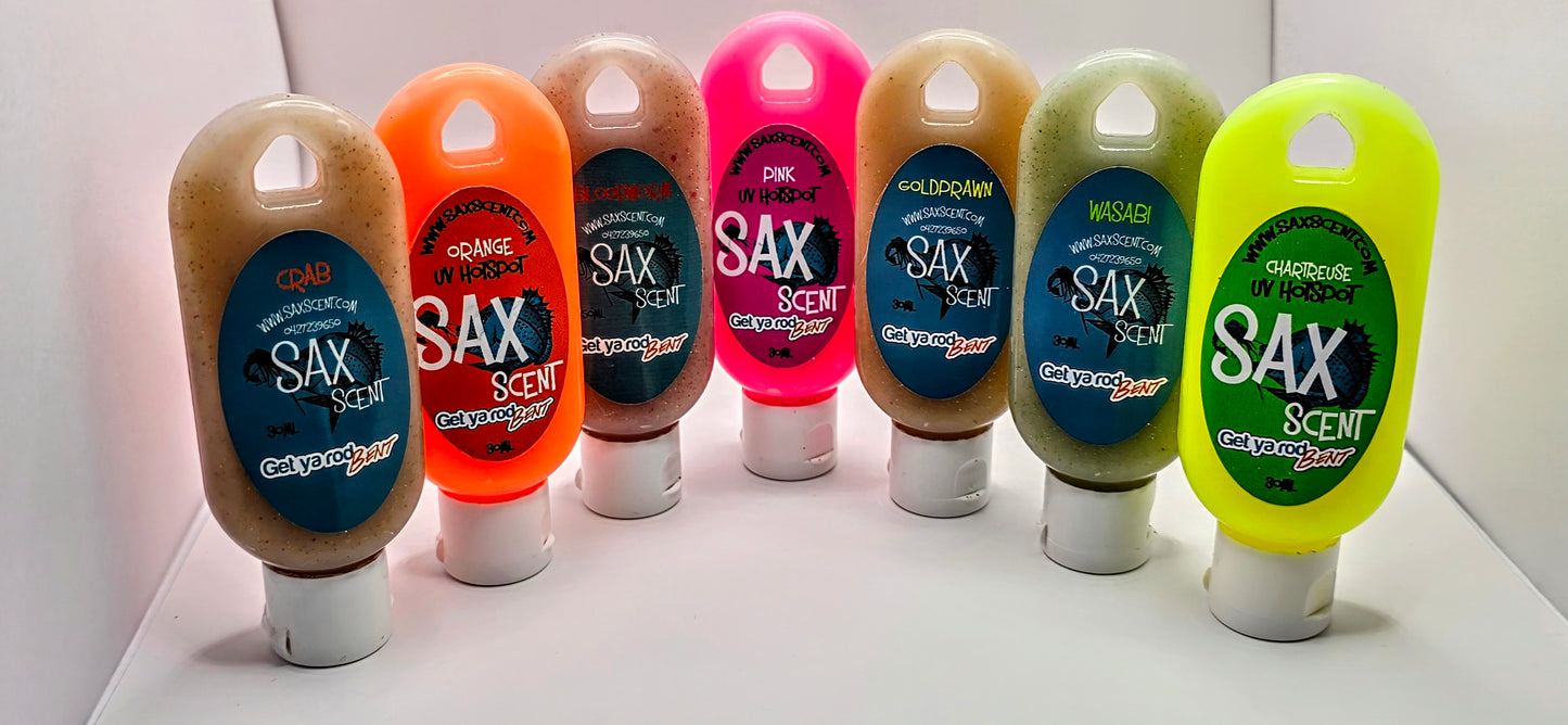 SAX SCENT Wasabi 30 ml squeeze tube with Carabiner
