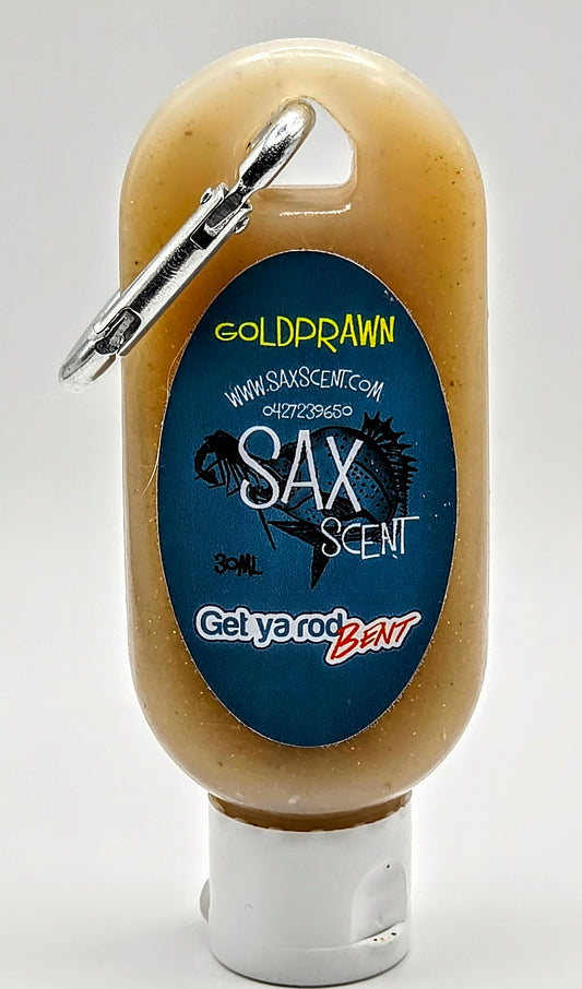 SAX SCENT Goldprawn 30 ml squeeze tube with Carabiner