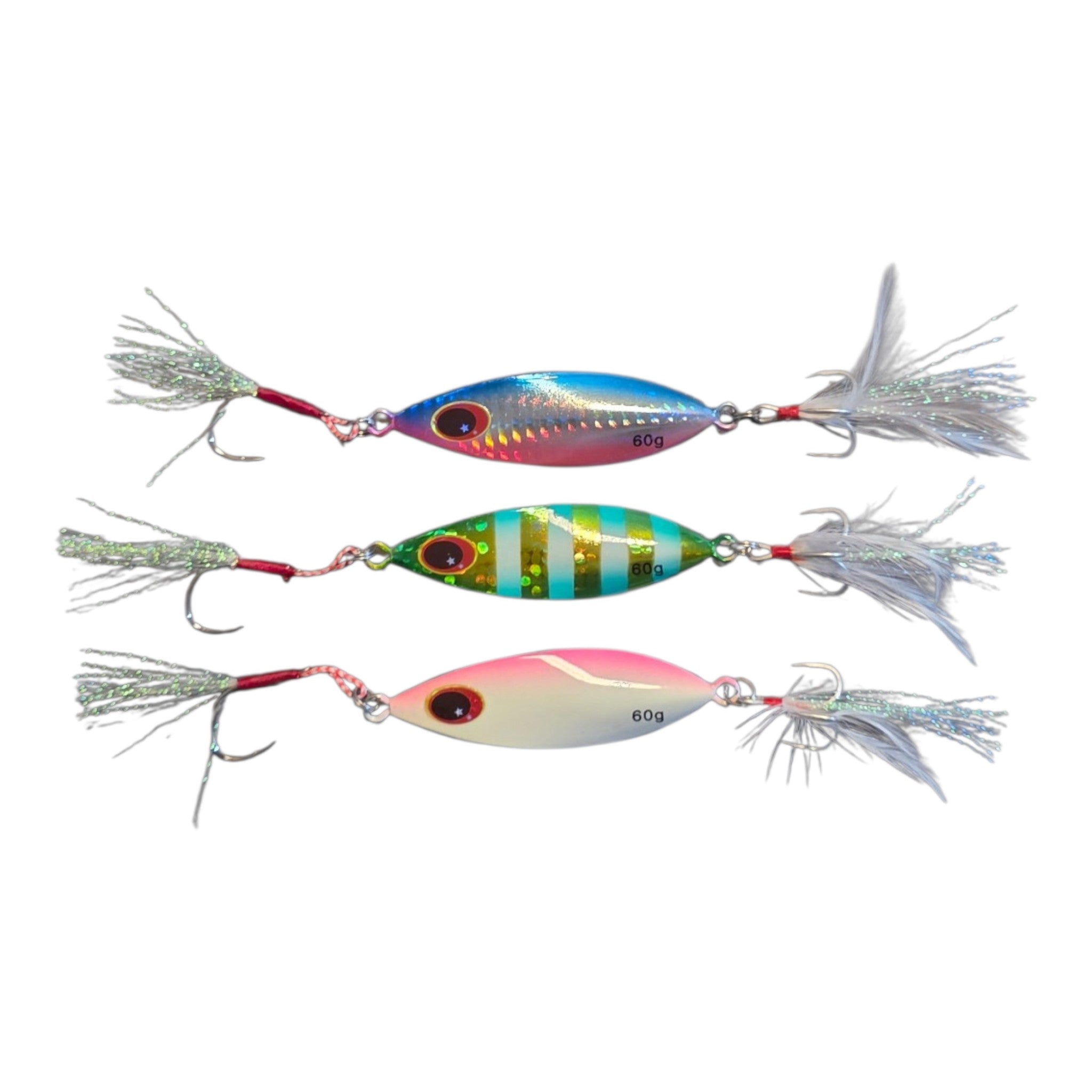 APEX METAL JIG - 60 grams - 3 pack