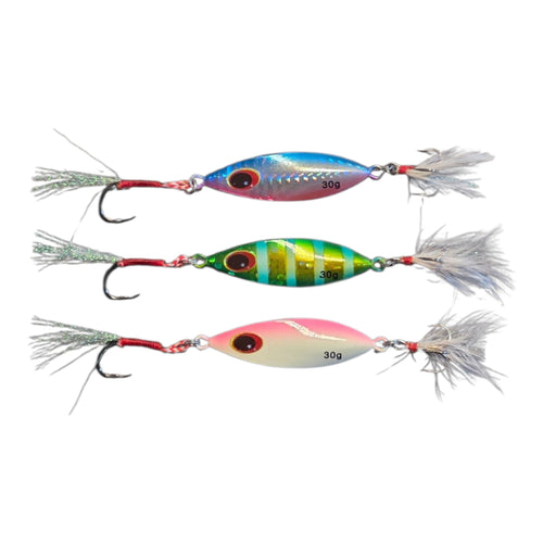 APEX METAL JIG - 30 grams - 3 pack