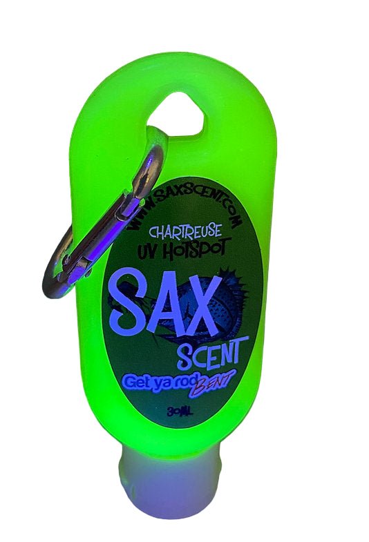 SAX SCENT UV Hotspot Chartreuse 30ml - Flicking The Plastics