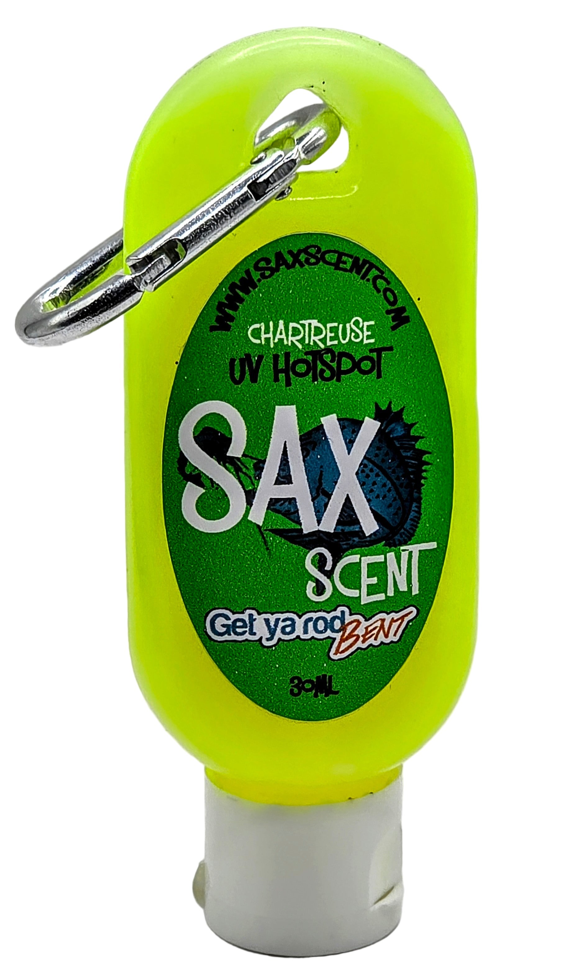 SAX SCENT UV Hotspot Chartreuse 30ml - Flicking The Plastics